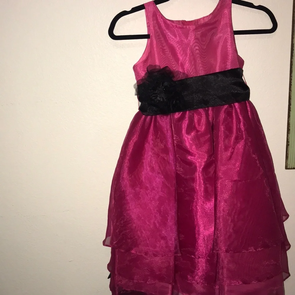Pink fancy dress size 8